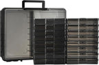 ALINK Photo Storage Box with Handle, Office Supplies - Image 5
