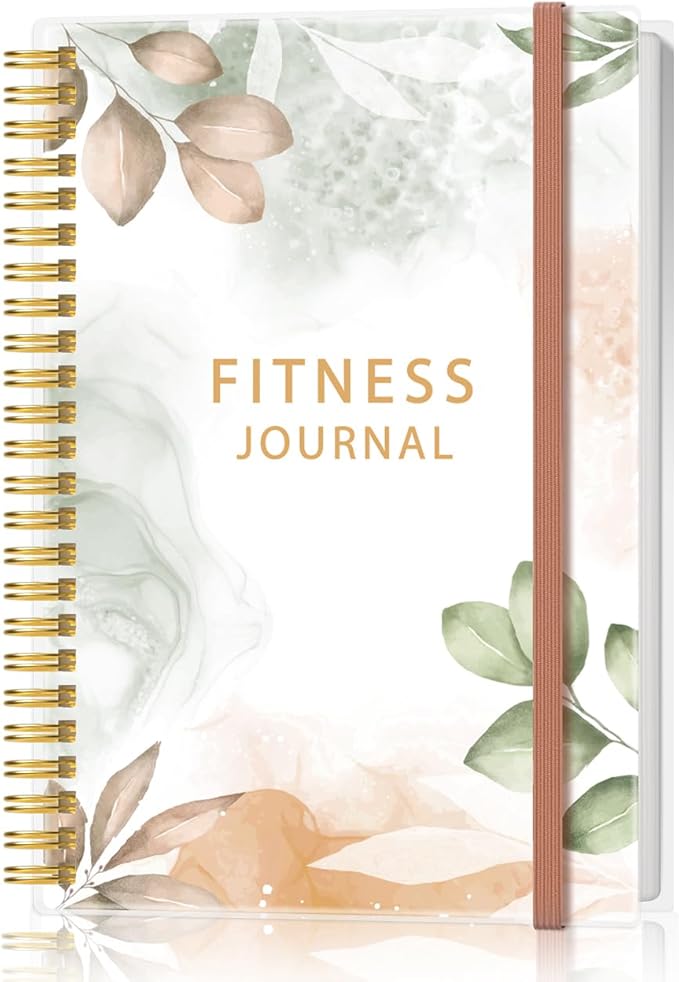 Simplified Fitness Journal for Women & Men, A5 Workout Journal/Planner Daily by Heveboik