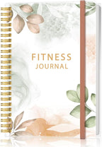 Simplified Fitness Journal for Women & Men, A5 Workout Journal/Planner Daily by Heveboik