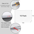 Poster Board 11" x 14", 10 Pack White Corrugated Plastic Board, 3/16 Inches - Image 6