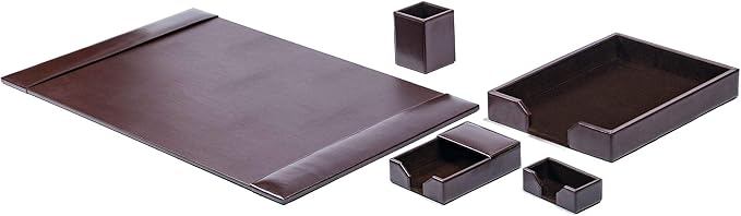 DACASSO Bonded Leather Desk Set - Image 2