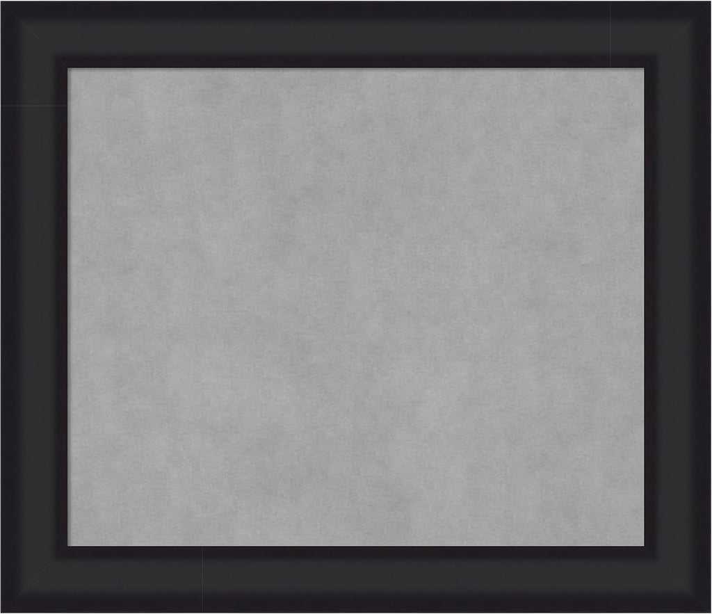 Amanti Art Black Framed Magnetic Board 25x29 Medium Vision Board