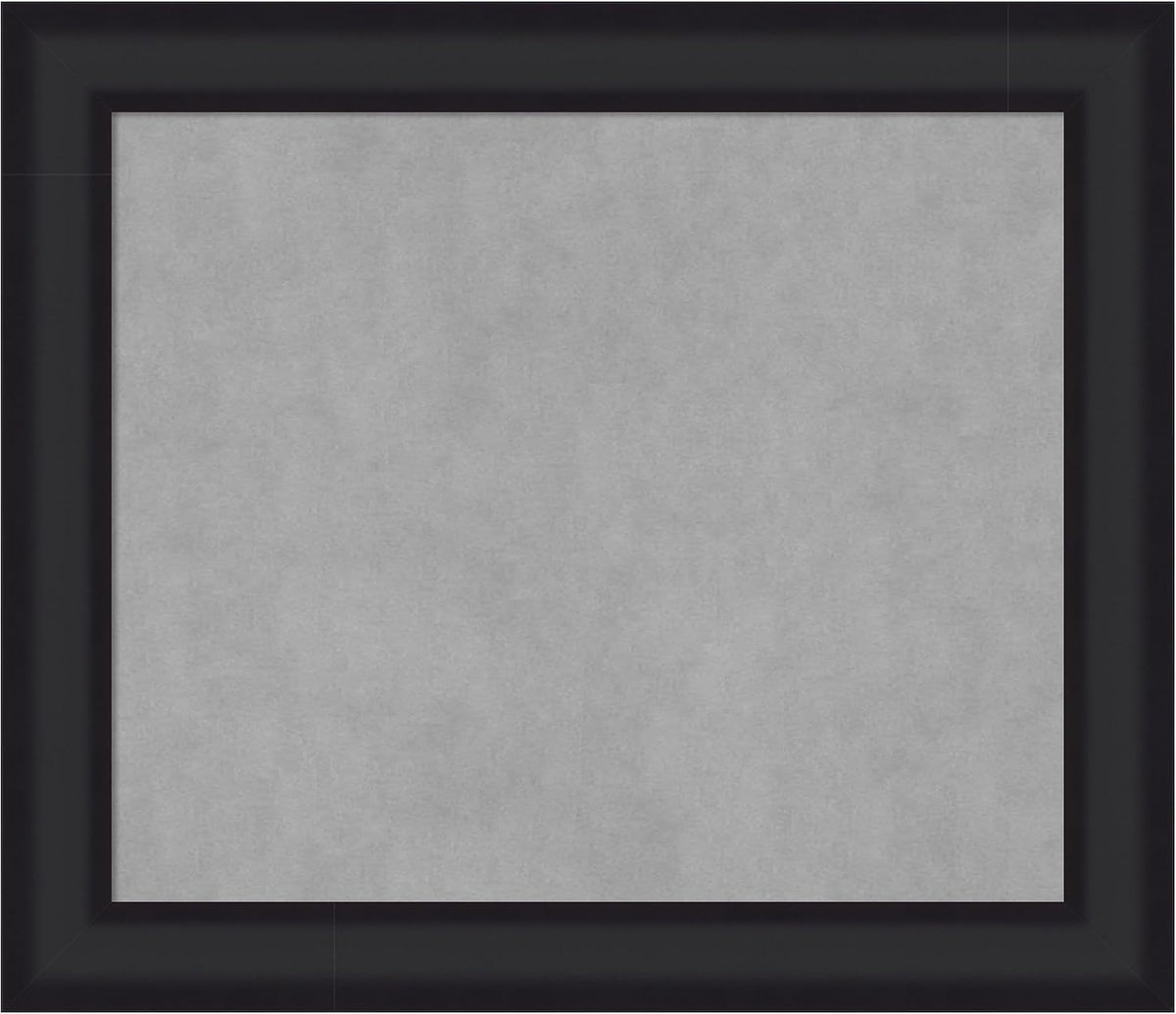 Amanti Art Black Framed Magnetic Board 25x29 Medium Vision Board