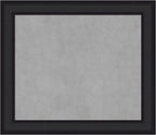 Amanti Art Black Framed Magnetic Board 25x29 Medium Vision Board by AmantiArt