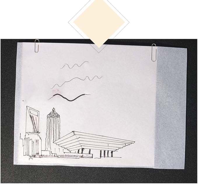 STOBOK 500 Sheets Tracing Paper 8.5 X 11 Inches Translucent Lightweight Paper - Image 9
