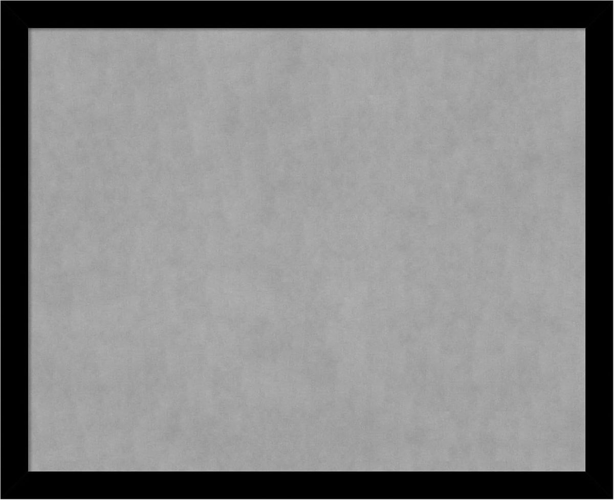 Amanti Art Black Framed Magnetic Board 35x43 X-Large Vision Board