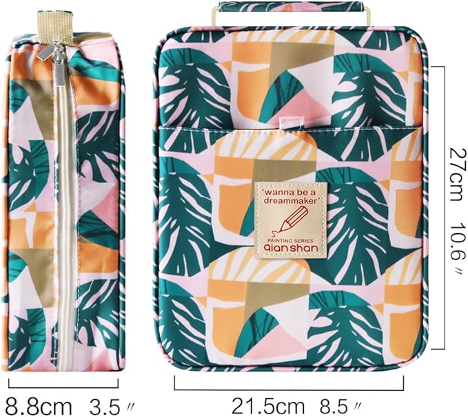 qianshan Pencil Case Holder Slot - Holds 202 Colored Pencils or 136 Gel Pens - Image 4