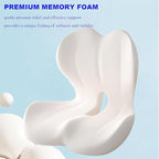 Mogdeker L-Shaped Seat Cushion for Long Sitting, Memory Foam Ergonomic Back - Image 6