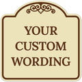 Custom Decorative Sign, Personalized Metal Sign by SigoSigns