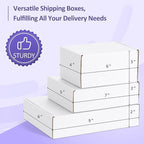 Eupako 30 Pack Small Shipping Boxes Assorted Sizes, Cardboard Boxes - Image 4