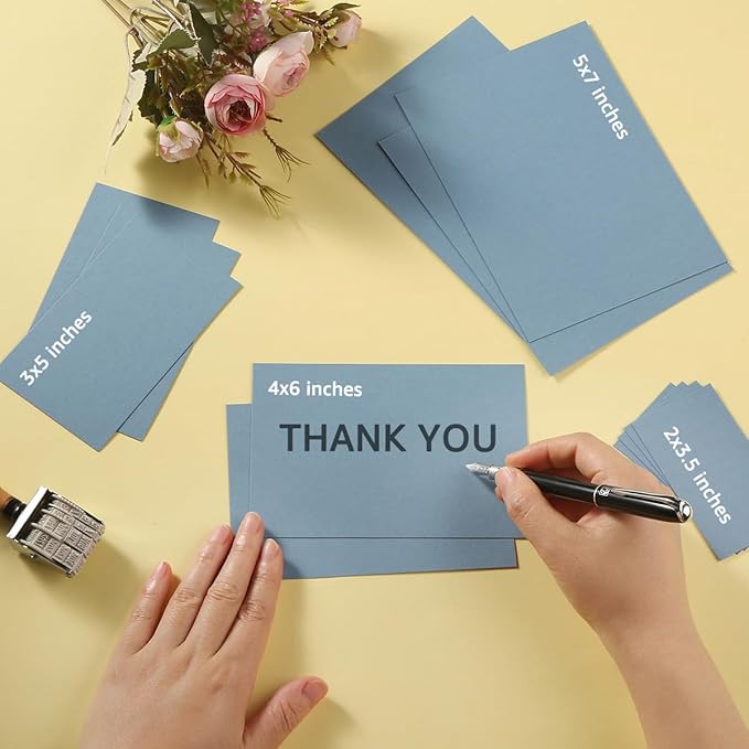 50 Sheets Blank Cardstock Paper 250 GSM Thick Heavy Cards Stock - Image 5