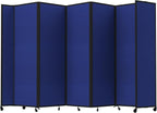 Versare Room Divider 360 Portable Wall Partition | Folding Panels | Large by VERSARE