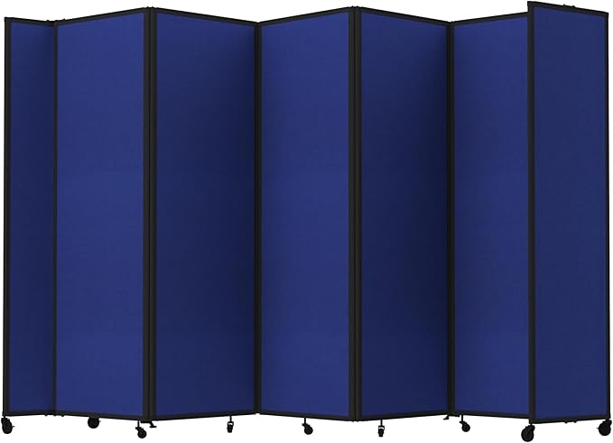 Versare Room Divider 360 Portable Wall Partition | Folding Panels | Large by VERSARE