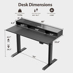 Agilestic Glass Standing Desk - Image 3
