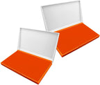 2 Pack Plastic Case Stamp Pad Large Size by ZIGEL