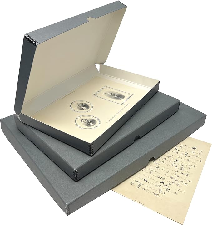 Lineco Folio Storage Box, Clamshell Design - Image 7