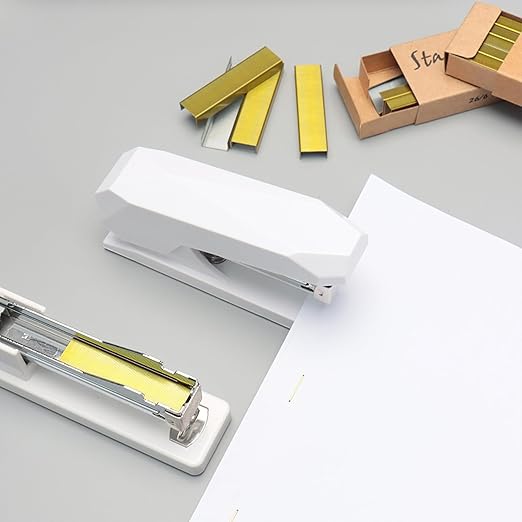 NatSumeBasics 6000 Pure Gold Staples Yellow Colored Staples - Image 5