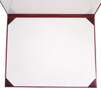 GraduationMall 11"x14" Imprinted Padded Diploma Cover Certificate Holder Maroon - Image 4