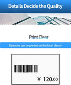 2 Pack DK-2205 BRO Compatible Label Paper Roll 2-3/7"x100' Continuous White Labels with 2 Reusable Cartridges use for QL-700 QL570 QL710W QL800 QL810W QL1060N QL720NW QL550 (2)