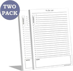 TO DO List Notepads Planner Pads. ToDo Checklist w/Priority & Note Sections. - Image 7