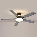 52 inch ceiling fans with remote control,soft backlight,quiet, main product view