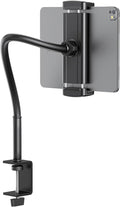 TeQable Tablet Stand for Desk, Gooseneck iPad Holder Clamp Mount, 360° by TeQable