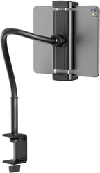 TeQable Tablet Stand for Desk, Gooseneck iPad Holder Clamp Mount, 360° by TeQable