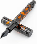 Conklin Endura Deco Crest Fountain Pen in Orange by Conklin