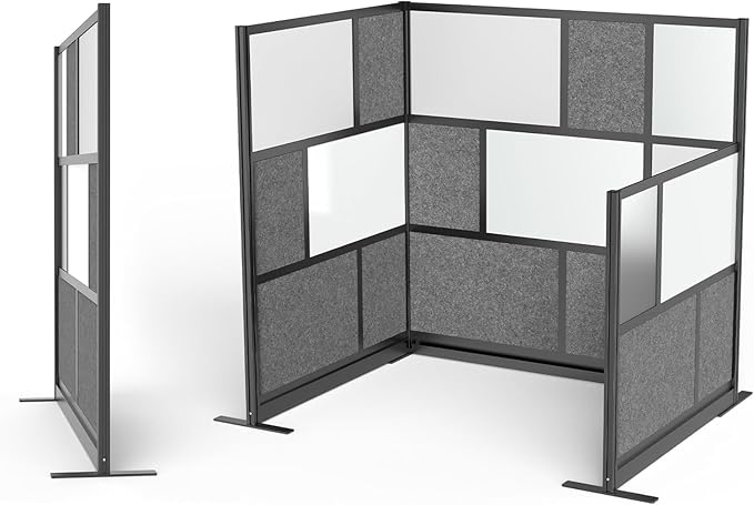 Stand Up Desk Store Expanse Modular Wall | 70'' x 48'' Wall | Expandable - Image 6