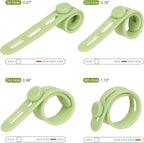 Donruby 24Pcs Silicone Cable Ties - Image 3