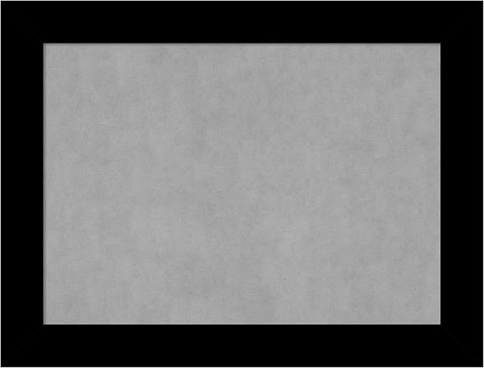 Amanti Art Black Framed Magnetic Board 25x33 Medium Vision Board by AmantiArt
