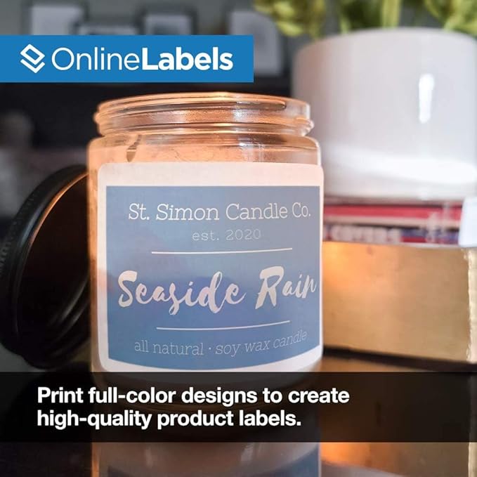 OnlineLabels 2-1/3" x 3-3/8" Printable Name Tags – Permanent Adhesive, & - Image 8