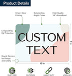 Custom Sign, Custom Street Sign, 11 Font Colors, 13 Font Styles, 4 Hole Options - Image 6