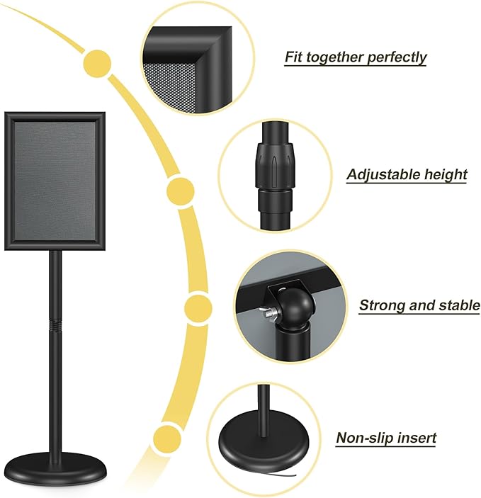 Relx Sign Holder Stand 8.5x11 inch - Image 4