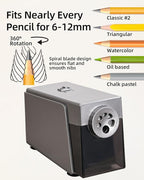 ZMOL Heavy Duty Electric Pencil Sharpener - Image 3