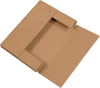 Tape Logic TLM1291 Easy-Fold Mailers, 12 1/8" x 9 1/8" x 1"