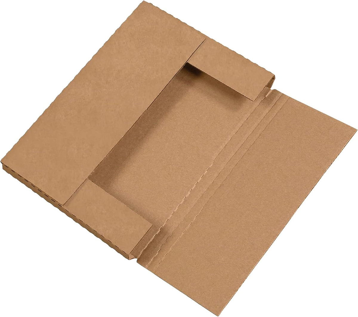 Tape Logic TLM1291 Easy-Fold Mailers, 12 1/8" x 9 1/8" x 1"