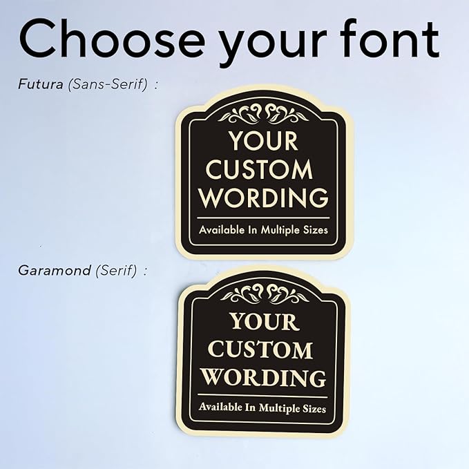 Custom Decorative Metal Sign - Image 9