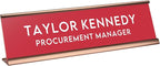 Custom Engraved Desk Plate | Personalized by 904Custom