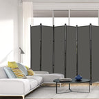 MAYOLIAH 6 Panel Folding Privacy Screen 9ft Wide, 6ft Tall Partition Room - Image 2