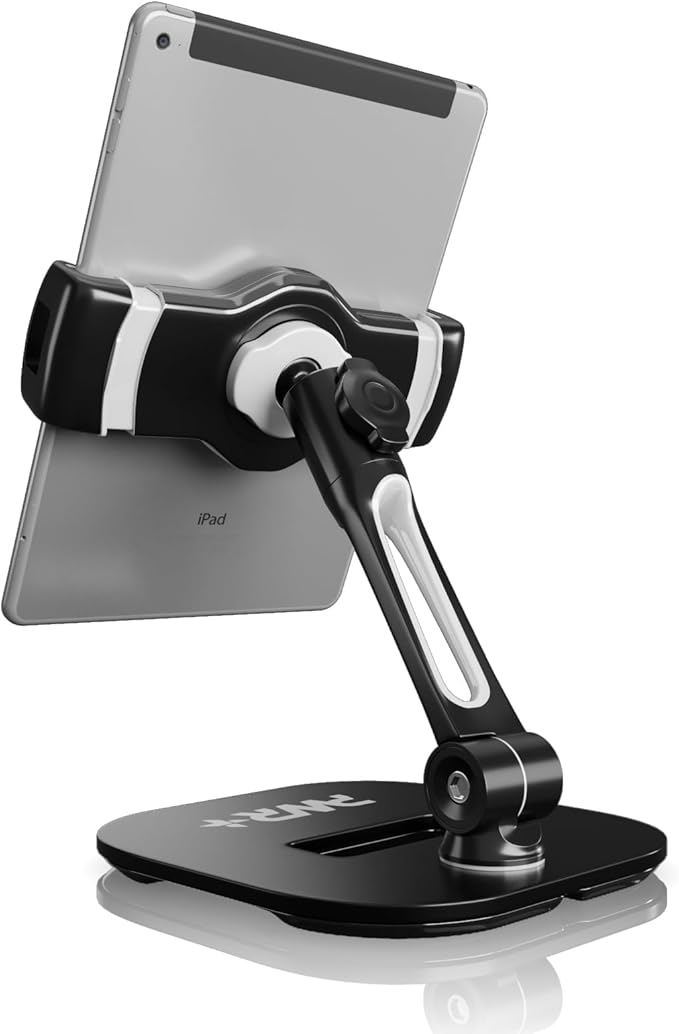 Tablet Stands and Holders Adjustable: Tablet Cell Phone Holder 360 Degree by PWR