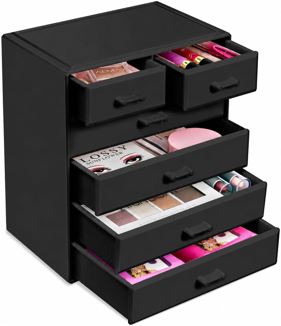 Sorbus Acrylic Makeup Organizer - Organization and Storage Case for Cosmetics...