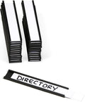 SmartSign Pack of 25 Magnetic 'C' Channel Label Holders | 0.5" x 3" by SmartSign
