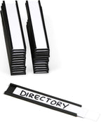 SmartSign Pack of 25 Magnetic 'C' Channel Label Holders | 0.5" x 3" by SmartSign