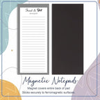 Utron 2 Pack Magnetic Notepads for Refrigerator, 100 Pages/Book Grocery List - Image 5