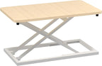 Decoholic Light Wood Small Single 24 inch Scissors Lift Keyboard and Mouse Riser by DECOHOLIC