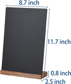 JDEA Wooden Double-Sided Chalkboard - Image 4