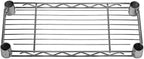Shelving Inc. 8" d x 18" w Chrome Wire Shelving - Image 3