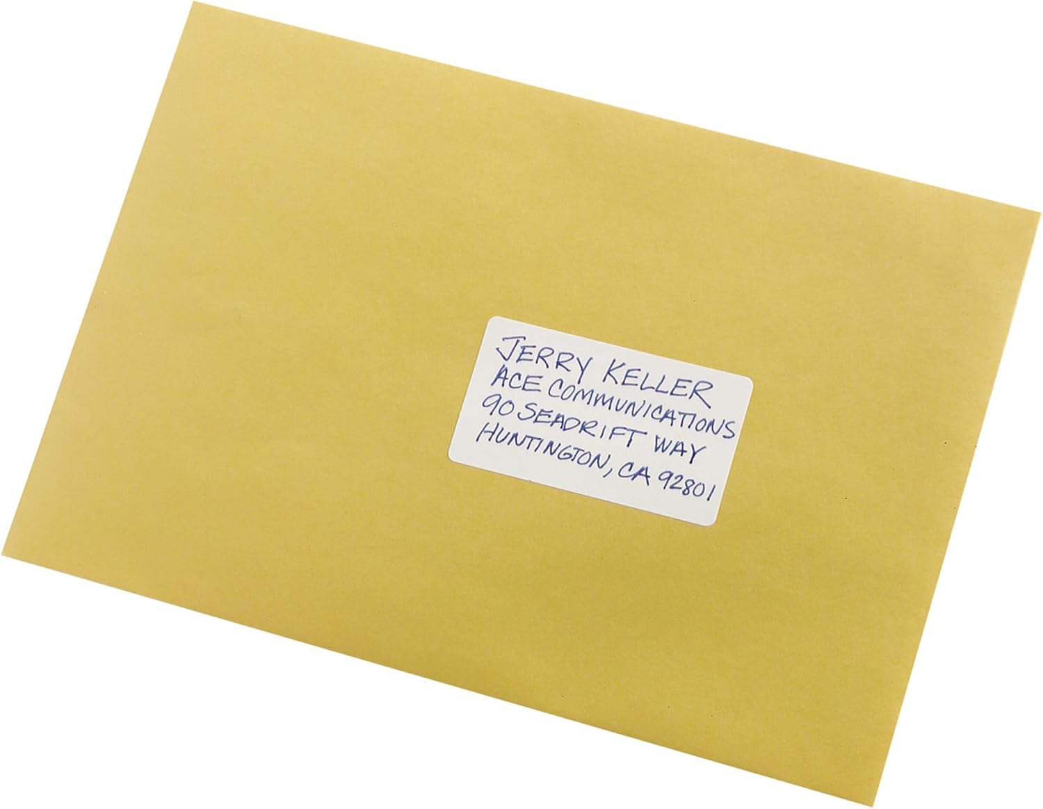 Avery Labels, 1.5" x 2.75", White, 76 Count | Permanent | Multi-Use | Non-Printable | Pack of 2