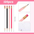 TecUnite 120 Pcs #2 HB Pencils - Image 2